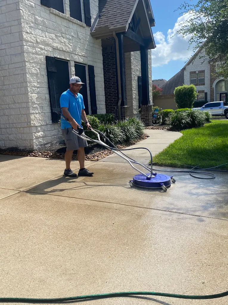 Concrete Pressure Washing example 1